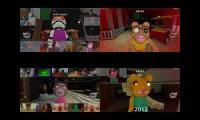 Rabbids Invasion vs Piggy Sparta Quadparison 3