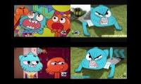 The Amazing World Of Gumball Sparta Remixes Side By Side 5