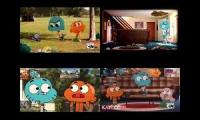 The Amazing World Of Gumball Sparta Remixes Side By Side 6