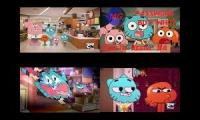 The Amazing world of Gumball Sparta remixes Quadparison 15