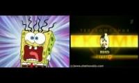 SpongeBob Gets Scared the Телекомпания ВИD logo