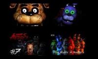 Five Nights at Freddys Night 6 Comparison