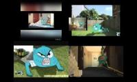 {The Amazing World of Gumball} Nicole: So Much Trouble! Sparta Remixes Quadparison 3