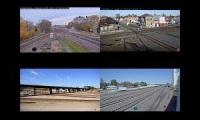 Virtual Railfan multi-view daytime 3-25