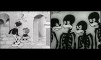 Tom And Jerry Wot a Night 1931 Comparison