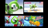 gummy bear in 4 english diffirent versions