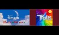 DreamWorks Logo Trolls/Madagascar 2 Mash-up