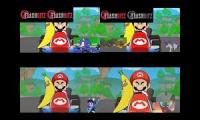 Racist Mario Sparta Remix Quadparison