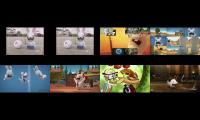 Rabbids Scream Sparta Remix Mega Comparison