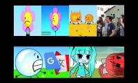 BFDI 1a. All 4 variations playing at once.