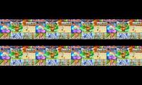 MARIO PARTY SUPERSTARS. All minigames. First 8 parts playing at once.