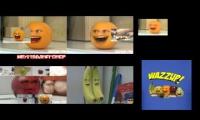 Annoying Orange Sparta Sixparison