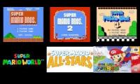 Mario Star Theme Mashup (SMB1 + SMB2 + SMB3 + SMW + SMAS + SM64)