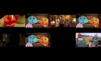 gumball react ghost happy againa