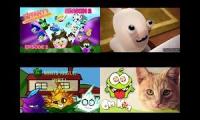 up to faster om nom vs rabbids vs pvz 2 vs angry birds