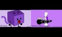 BFDI Auditions, but edited by Meatballmars #1 vs Edited 2