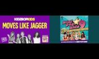 Kidz Bop Vs Little Mini Kids Moves Like Jagger Mashup!