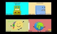 BFDI Auditions Edited Quadparison