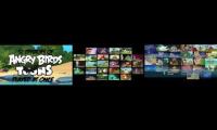 every angry birds toons played at the same time