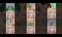 Faerie Island Sextet: Mimic, Oaktopus, Pixxzi, Vizzi, Quarrister, Bowgart