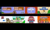 All retro Mario games (Super Mario All Stars included)