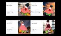 Patrick Star In Different Languages Meme Quadparison