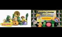 veggietales theme song original/saturday morning acapella mashup