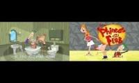 phineas and ferb intro India vs usa