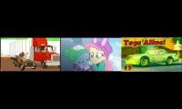 Regular Show And Equestria Girls Battle With Cars 2 The Video Game Chick Hicks Training Part 3