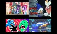 MLP:EG Movie Magic Adventures Of Sonic The Hedgehog And BFB 17 With Lightyear Lighting Squad Series
