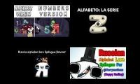 Alphabet lore ending languages played same time 8 videos -   Multiplier