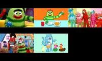 Yo Gabba Gabba! em português no Brasil Temporada 4 (5 episódios jogados ao mesmo tempo)