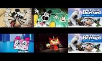 up to faster mickey shorts vs unikitty vs bernard the bear!