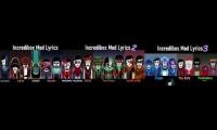 Incredibox All lyrics 1 2 3