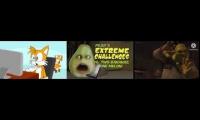 Tails The Fox and Pear Reacts To Shrek the Halls Alternate Ending