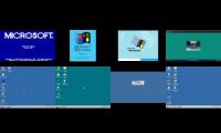 All Windows Startup And Shutdown Screens (MASHUP) (Part 1) (1.0 - 11) (The actual one)