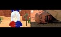 Breaking Bad Hanks death scene in mmd and original