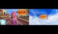 LazyTown Intro Comparison