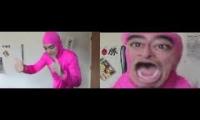 PINK GUY SINGS THRIFT SHOP vs PINK GUY (Content Aware Scale)