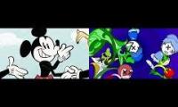 Mickey Mouse vs Mickey snivy new Shoes