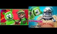 GatoTom Music Vs. Spade Im A Gummy Bear Song Popcorn Mashup