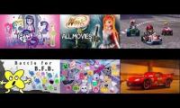 Equestria Girls Movies Winx Club Mario Kart 7 BFB Season 4b Object Tower And Cars 2 Full Game PS3