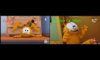 Garfield Screaming First Time VS. Second Time Multilanguage V2