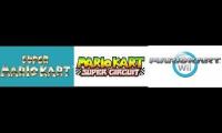 Thumbnail of Super Mario Kart Ghost Valley Mashup: SNES + GBA + Wii