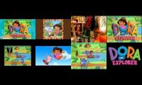 8 Dora the explorer, intros at once