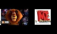 Madagascar 3: Europes Most Wanted (2012) - Circus Fail (with Gru vs. Vector From Despicable Me)