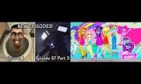 My Little Pony: Equestria Girls vs skibidi toilet  (full movie)