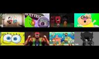 8 YouTube Is Crazy videos playing at the same time 1