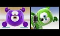 The gummy bear song low voice vs gummy bear