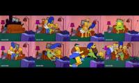 All The Simpsons Season 3 Openings and Couch Gags Played at the Same Time